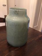 Vaas merk Fidrio, Ophalen, Minder dan 50 cm, Groen, Glas