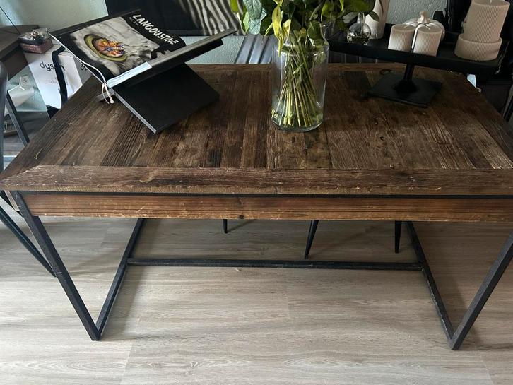 Rivièra Maison Eettafel 140x80 cm, Huis en Inrichting, Tafels | Eettafels, Zo goed als nieuw, 50 tot 100 cm, 100 tot 150 cm, Vier personen