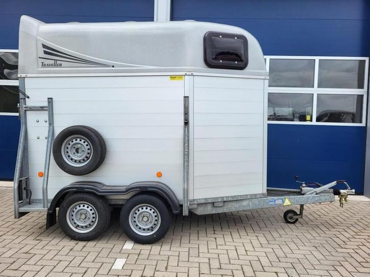Unieke Weijer Aluminium 1.5 paardentrailer voor 2 pony's ***, Dieren en Toebehoren, Paarden en Pony's | Trailers en Aanhangwagens
