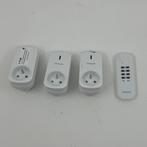 Chacon 3 Schakelstopcontacten met afstandsbediening | Met g, Ophalen of Verzenden, Gebruikt