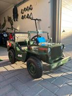 🚀Nieuw🚀 Willy’s Jeep 12V Kinderjeep op Accu + Joystick!, Kinderen en Baby's, Nieuw, Ophalen of Verzenden, Nijverheidsstraat 13 Sittard
