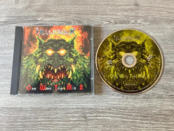 Hellraider One Way Trip Mix 2 5th Gear Hardcore Thunderdome, Cd's en Dvd's, Cd's | Dance en House, Zo goed als nieuw, Dance Populair