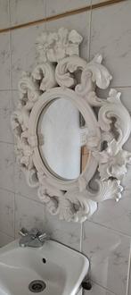 Barok Spiegel 70x55 cm - Prachtige Wanddecoratie, Ophalen, Zo goed als nieuw, Minder dan 100 cm, Ovaal