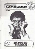 Z3 bladmuziek shaddap you face joe dolce, Muziek en Instrumenten, Bladmuziek, Orgel, Gebruikt, Ophalen of Verzenden, Artiest of Componist