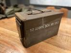 Munitie kist .50, Verzamelen, Militaria | Tweede Wereldoorlog, Ophalen of Verzenden