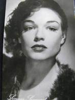 Oude Foto Verzamel Kaart - Simone Signoret, Verzenden, 1940 tot 1960, Sterren en Beroemdheden