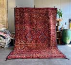 Marokkaans Boujad Berber, vintage wollen tapijt 210x340 cm, Huis en Inrichting, Stoffering | Tapijten en Kleden, Marokkaans Boujad Berber