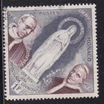 544 - Monaco michel 590 gestempeld , Paus Pius XII en Paus P, Postzegels en Munten, Verzenden, Monaco, Postfris