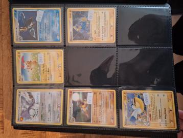 Oude pokemon kaarten non holo  beschikbaar voor biedingen