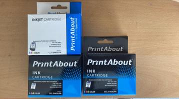 Canon Inktcartridge Zwart 545XL & Kleur 546XL – 6 stuks beschikbaar voor biedingen