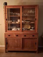 Teak Houten Buffetkast, Huis en Inrichting, Kasten | Buffetkasten, Gebruikt, 100 tot 150 cm, Teakhout, Ophalen of Verzenden