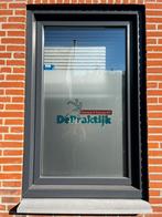 Mooi kunststof antraciet kiep kantel raam met HR++ beglazing, Ophalen, Zo goed als nieuw, Kunststof, Raamkozijn