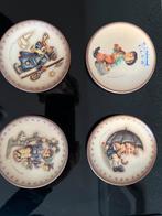 4 stuks Hummel Miniatuur Borden, Ophalen of Verzenden