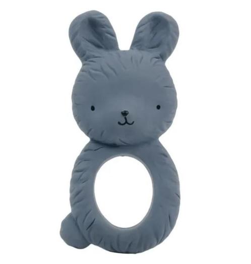 Bijtring Konijn Blauwgrijs A Little Lovely Company, Kinderen en Baby's, Kinderkamer | Inrichting en Decoratie, Nieuw, Overige typen