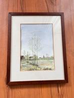 P steenbakkers schilderij, Ophalen