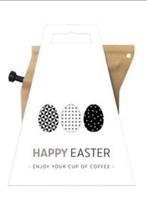 Partijtje van 4 coffeebrewers happy Easter, Diversen, Pasen, Nieuw, Ophalen of Verzenden