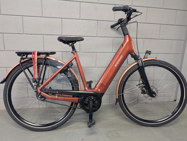 Batavus Finez E-go Power Exclusive, Fietsen en Brommers, Elektrische fietsen, Zo goed als nieuw, Batavus, 51 tot 55 cm, 50 km per accu of meer