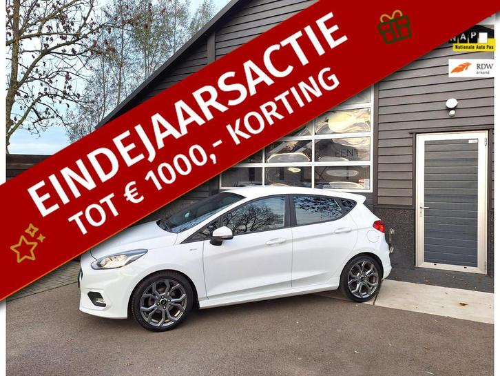 Ford Fiesta 1.0 EcoBoost ST-Line 1e Eig. BTW-Auto, Full-Map, Auto's, Ford, Bedrijf, Te koop, Fiësta, ABS, Airbags, Airconditioning