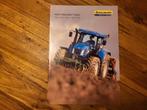 Tractor folder New Holland T7500, Boeken, Catalogussen en Folders, Ophalen of Verzenden, Zo goed als nieuw