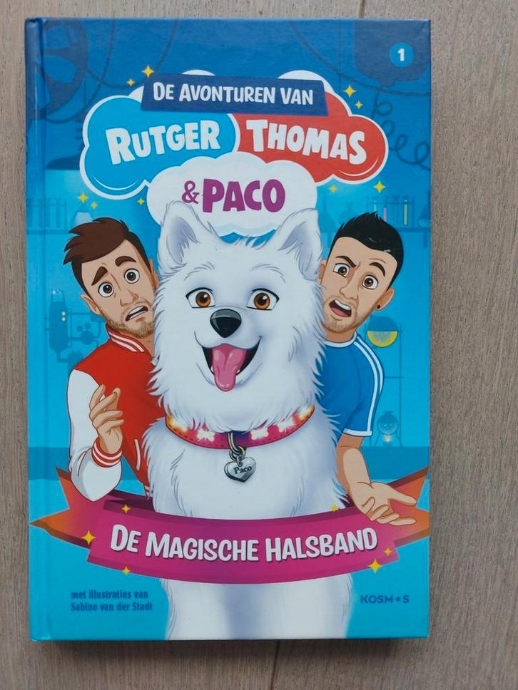 Rutger Vink - De magische halsband, Boeken, Kinderboeken | Jeugd | onder 10 jaar, Zo goed als nieuw, Fictie algemeen, Ophalen of Verzenden