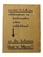 80.000 NSB-ers, Verzamelen, Militaria | Tweede Wereldoorlog, Ophalen of Verzenden, Overige soorten, Nederland, Boek of Tijdschrift