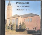 Ds. G. van Manen - Preekcd - Mattheus 7: 13 en 14, Ophalen of Verzenden, Gebruikt, Overige genres