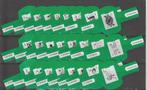 reeks 2103  kunstspeelkaarten  1-24     sigarenbandjes, Verzamelen, Ophalen of Verzenden, Zo goed als nieuw, Sigarenbandjes