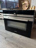 Siemens combi oven, 60 cm of meer, Zo goed als nieuw, Inbouw, Magnetronfunctie
