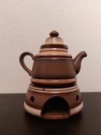Vintage Retro Theepot met Warmhouder, Ophalen of Verzenden