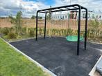 Rubberen tegels / rubberstegels / speeltegels rubber 15m2, Tuin en Terras, Tegels en Klinkers, Ophalen, Gebruikt, Overige typen