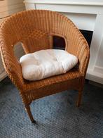 Rotanstoel, Huis en Inrichting, Fauteuils, Ophalen of Verzenden, Zo goed als nieuw, Minder dan 50 cm