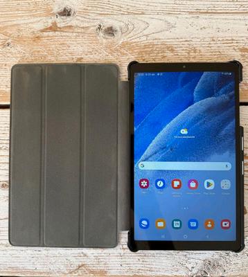 Samsung Galaxy Tab A7 Lite 32GB + Blauw Hoesje – Topstaat! beschikbaar voor biedingen