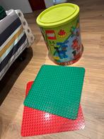 Duplo 5516 Ton + 2 Platen - Mist 5 Blokjes, Kinderen en Baby's, Speelgoed | Duplo en Lego, Ophalen, Gebruikt, Losse stenen, Duplo