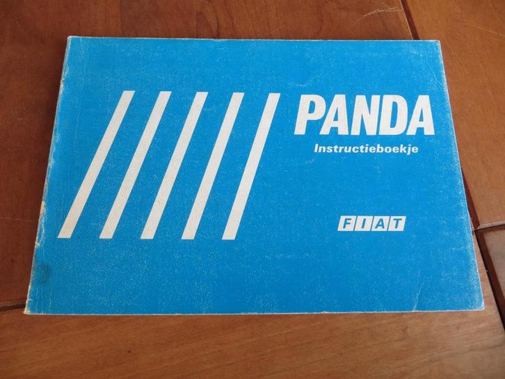 Instructieboek Fiat Panda, Panda 4x4 1984, mooie staat!, Auto diversen, Handleidingen en Instructieboekjes, Ophalen of Verzenden