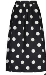 Purdey damesrok/ Plien/ Navy/Met print/ Maat 36, Kleding | Dames, Blauw, Nieuw, Ophalen of Verzenden, Maat 36 (S)