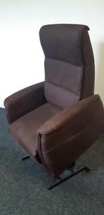 Elektrische relaxfauteuil met sta op in maat X-Small, Gebruikt, 75 tot 100 cm, Ophalen of Verzenden, Stof