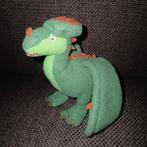 Efteling draakje, vingerpop, sprookjesboom, lichtgeraakt, Ophalen of Verzenden, Gebruikt, Beeldje of Poppetje