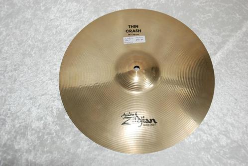 Zildjian Avedis thin crash briljant  841gr4 inch <25251149>, Muziek en Instrumenten, Instrumenten | Onderdelen, Gebruikt, Drums of Percussie