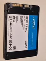 Crucial BX500 480GB SSD 2,5" Sata, Computers en Software, Harde schijven, Intern, Gebruikt, 480GB, Verzenden