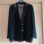 Colbert blauw retro stijl, Kleding | Dames, Ophalen of Verzenden, Gedragen, Blauw, Jasje
