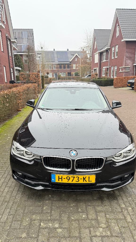 BMW 3-Serie 320d 190pk Aut 2016 Zwart, Auto's, BMW, Particulier, 3-Serie, ABS, Adaptieve lichten, Airbags, Airconditioning, Alarm