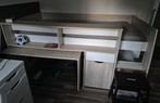 Hoogslaper Tempo Eiken Wit, Huis en Inrichting, Ophalen, Gebruikt, 90 cm, Eenpersoons