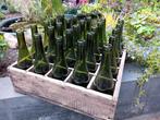 Houten Bier Kratje met flesjes.., Ophalen of Verzenden
