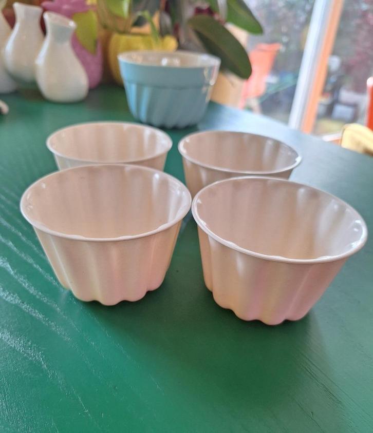 Puddingvormen 4 stuks, Huis en Inrichting, Keuken | Keukenbenodigdheden, Nieuw, Ophalen of Verzenden