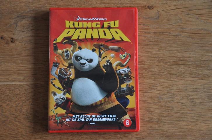 dvd Kung Fu Panda, Cd's en Dvd's, Dvd's | Tekenfilms en Animatie, Zo goed als nieuw, Amerikaans, Tekenfilm, Vanaf 6 jaar, Ophalen of Verzenden