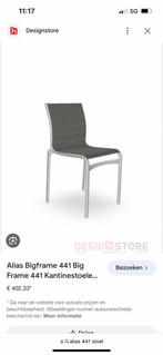Alias bigframe 441 design stoelen netweave grijs 4 stuks, Huis en Inrichting, Stoelen, Grijs, Vier, Gebruikt, Ophalen