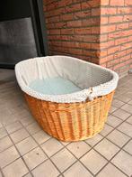 Vintage rieten babywieg / mandje, Ophalen, Gebruikt, Wieg