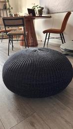 Sandared poef, Ophalen, Gebruikt, Stof, 50 tot 75 cm