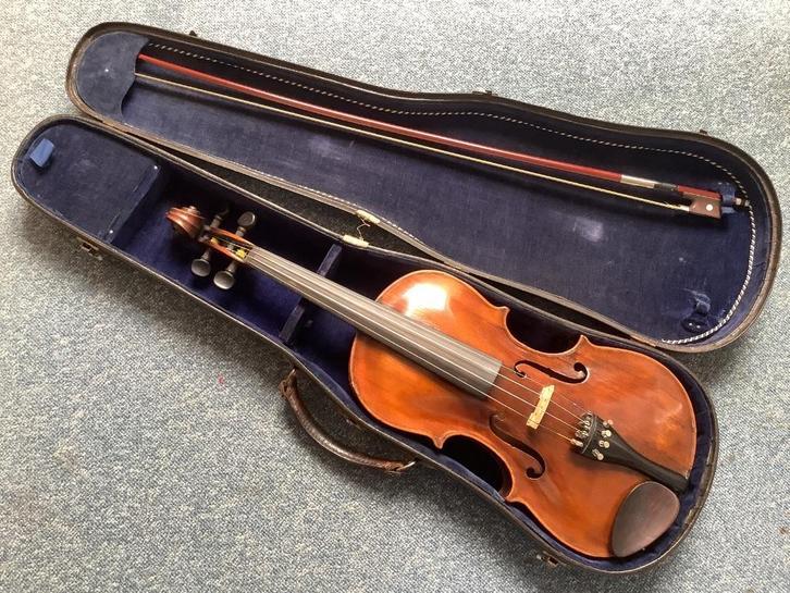 Viool van Andreas Hoyer, Muziek en Instrumenten, Strijkinstrumenten | Violen en Altviolen, Viool, 4/4-viool, Met koffer, Ophalen of Verzenden