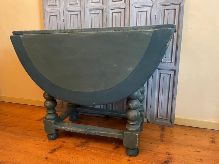Antieke  18 e eeuws  hangoor tafel  klaptafel eettafel, Antiek en Kunst, Antiek | Meubels | Tafels, Ophalen
